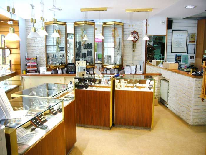 Blick in den Verkaufsraum